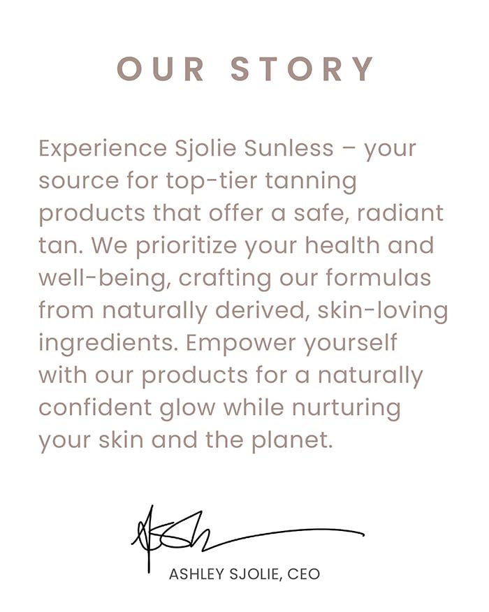 SJOLIE SUNLESS SJOLIE Rapid Spray Tan Solution - Ultra One Hour Express Tan - Olive Base | Sunless Tanner for a Fast Drying, Vegan-Friendly, Radiant Glow (32oz) - Image 4